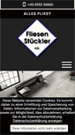 Mobile Screenshot of fliesen-stueckler.at